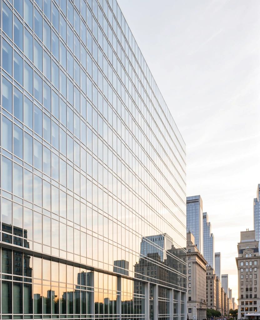 Financial headquarters building architecture